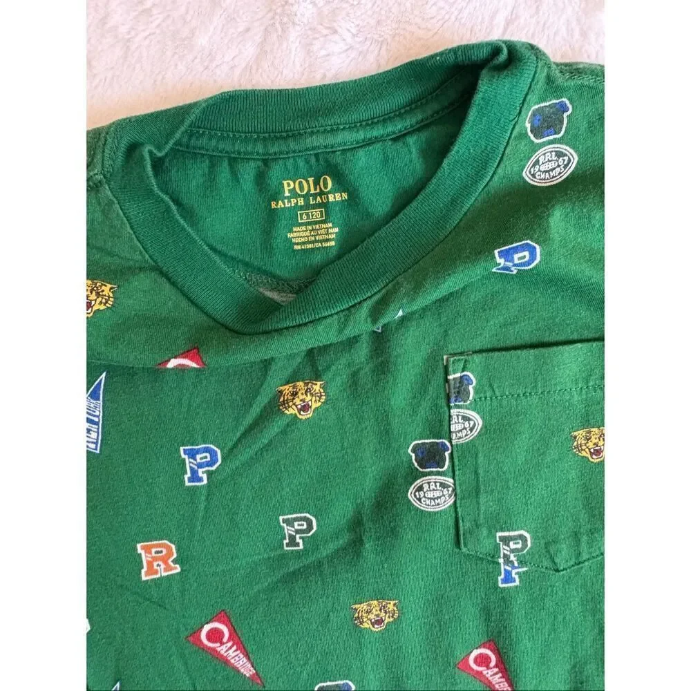 Ralph Lauren short sleeve shirt size 6